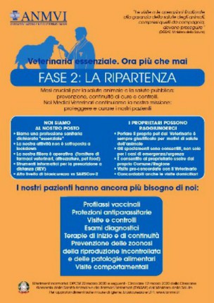 Prestazioni veterinarie nella Fase 2